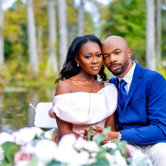 Petite Mini Dress with Shoulder Detail - Picture 6 of 8